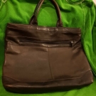 Handtasche schwarz echt leder