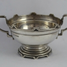 SMART SOLID STERLING SILVER SUGAR BOWL BON BON DISH WALKER & HALL 1939 151g