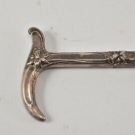 i60k40- Jugendstil Stock Griff Silber 800 um 1900