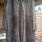 Pelzmantel Persianer Gr. 50/52 dunkelbraun Echtpelz