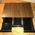 Vintage Kassettenbox MC Aufbewahrung für 36 Kassetten