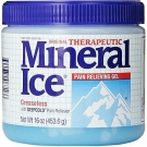 2 Pack - Mineral Ice Topical Analgesic Pain Reliving Gel 16Oz Each