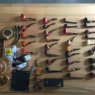 Pfeife Sammlung Konvolut Vauen Savinelli Lincoln Stanwell Danske Club u.a.