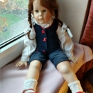 Hildegard Günzel Künstlerpuppe Porzellan