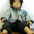 Annette Himstedt Künstlerpuppe Jungen Junge Puppe 81cm