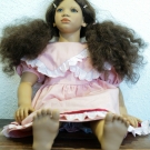 Annette Himstedt Künstlerpuppe Mädchen Puppe 75cm