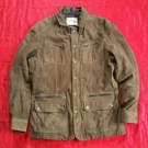 GEOX Lederjacke Jacke Leder 54 L XL Respira Herren Jacket handschuhweich Parka