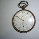 1925 Alpina Taschenuhr Silber 800 defekt Kaliber 270