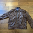 Tommy Hilfiger Lederjacke Herren Größe 66