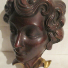 Wandmaske Schaubach Kunst Hummelwerk 1957 Mai / 610 Goebel 