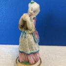 Antique Minature Porcelain Figurine. 