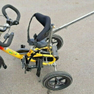 Haverich DR 12/12 Kinder-Dreirad, Therapiefahrrad, Alu, bis 35 kg, Schiebestange