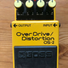 Boss OS-2 Overdrive/distortion Effekt Pedal