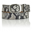 Gürtel mit Schlangenmuster