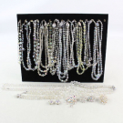 20 x Vintage & Retro Aurora Borealis GLASS NECKLACES Inc. Decorative Clasps