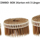 LignoLoc® Holznägel Combo Box 5,3x65, 75, 90mm