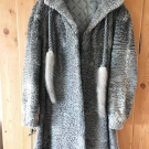 Grauer Persianer Mantel, Pelz, Besonderes Stück, Unikat,  Pelzjacke, Pelzmantel