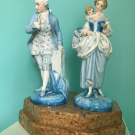 Pair of Victorian China Figurines