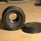 Canon EF 50 mm F/1.8 EF STM für Canon - schwarz (defekt)