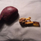 Antike Pfeife Meerschaumpfeife Pferd Etui Nr.15