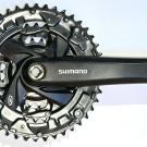 Shimano FC-M371 - 3x 9s - 44-32-22T - 175 mm - Front Chainwheel - Kettenblätter