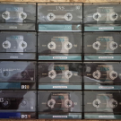 12x SONY UX-ES UX-S 90 LEERKASSETTE CHROMDIOXID TYPE II CASSETTE