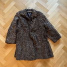 Persianer Mantel kurz - Teddy „Pellicceria Trifari“ - Größe etwa 42/44