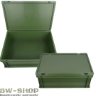 Original Bundeswehr Stapelbox mit Deckel 53L (mittel)