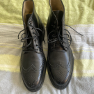 Hochw. Boots von Schuh Huber München. 4x getragen. Incl. hochw. Spanner. Gr. 46