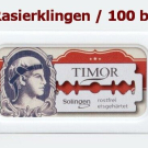 100 St. Germany Rasierklingen TIMOR Solingen für Rasierhobel & Shavette ROSTFREI