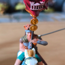 Elastolin 7cm Tournier-Reiter, Römer-Reiter