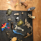 Sammlung von unterschiedlichen Tierarten der Marke Schleich in gutem Zustand